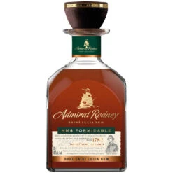 Admiral Rodney HMS Formidable Rare Saint Lucia Rum