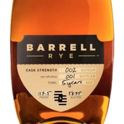 Barrell Rye Batch 002 Cask Strength Rye Whiskey -Black Magic Sales Store barrell rye batch 002 2