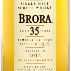 Brora 14th Release 35 Year Old Single Malt Scotch Whisky -Black Magic Sales Store brora 14th release 35 year old single malt scotch whisky 3