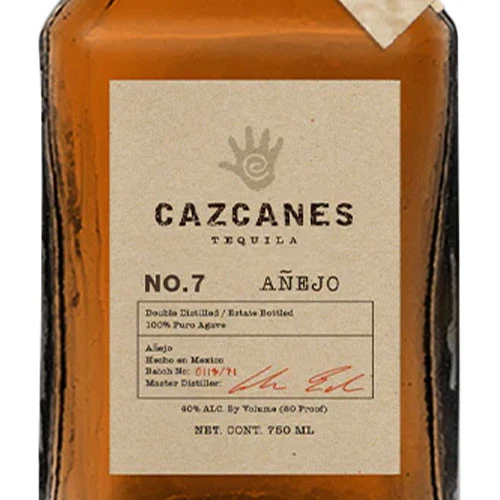Cazcanes No.7 Añejo Tequila 2 Cazcanes No.7 Añejo Tequila - Image 2