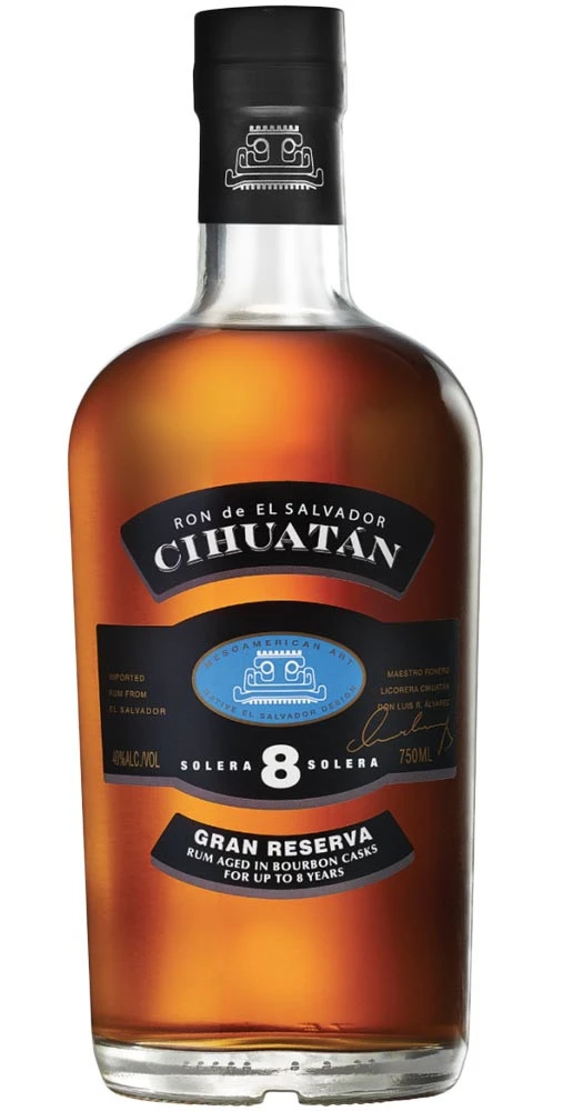 Cihuatán Grand Reserva 8 Year Old Solera Rum 1 Cihuatán Grand Reserva 8 Year Old Solera Rum