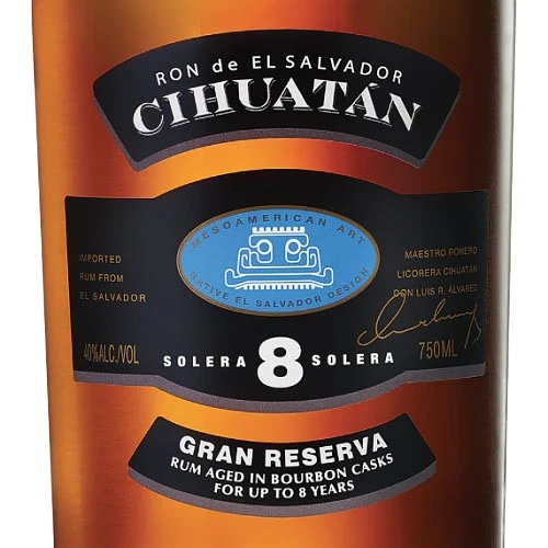Cihuatán Grand Reserva 8 Year Old Solera Rum 2 Cihuatán Grand Reserva 8 Year Old Solera Rum - Image 2