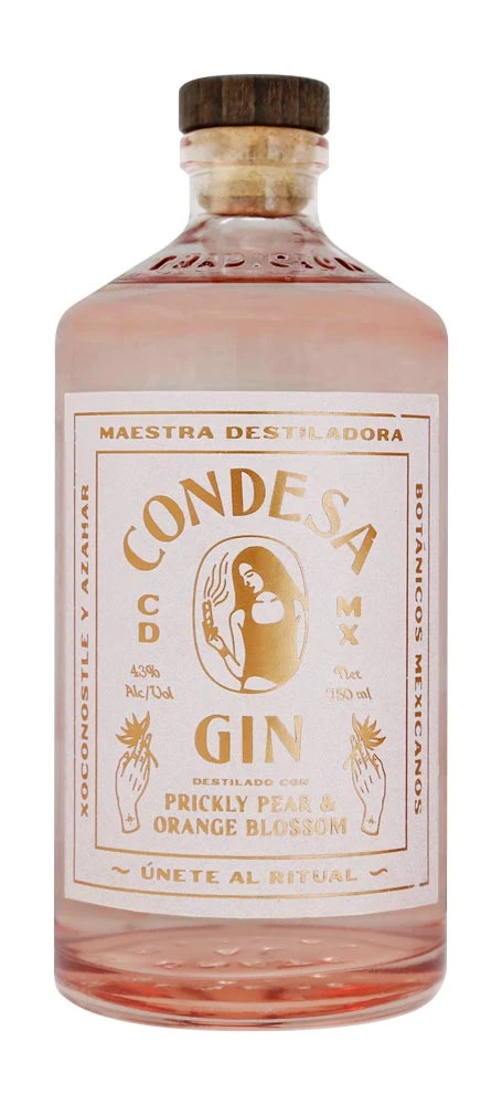 Condesa Prickly Pear & Orange Blossom Gin 1 Condesa Prickly Pear & Orange Blossom Gin