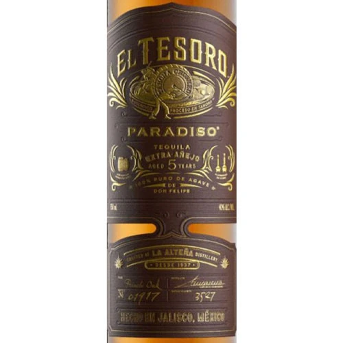 El Tesoro Paradiso Extra Añejo Tequila 2 El Tesoro Paradiso Extra Añejo Tequila - Image 2