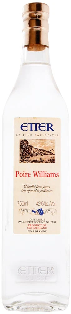 Etter Poire Williams Pear Brandy 1 Etter Poire Williams Pear Brandy
