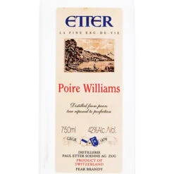 Etter Poire Williams Pear Brandy 4 Etter Poire Williams Pear Brandy -Black Magic Sales Store etter poire williams pear brandy 2
