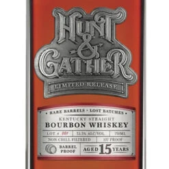 Hunt & Gather 15 Year Old Rare Barrels & Lost Batches Lot No.1 -Black Magic Sales Store hunt gather 15 year old kentucky straight bourbon whiskey 2