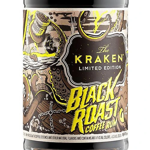 Kraken Black Roast Coffee Rum Limited Edition 2 Kraken Black Roast Coffee Rum Limited Edition - Image 2