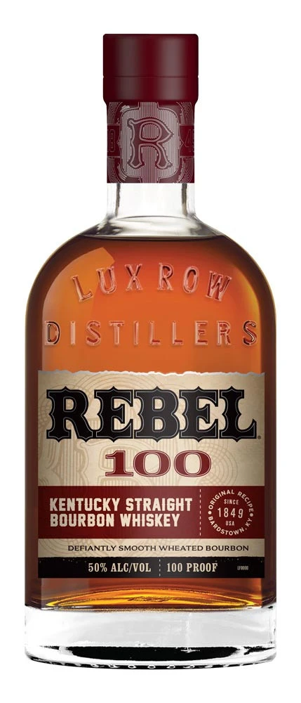 Rebel 100 Proof Straight Bourbon Whiskey 1 Rebel 100 Proof Straight Bourbon Whiskey