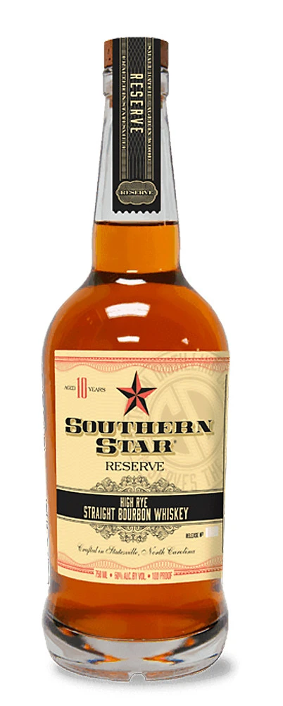 Southern Star Reserve High Rye Straight Bourbon Whiskey 1 Southern Star Reserve High Rye Straight Bourbon Whiskey