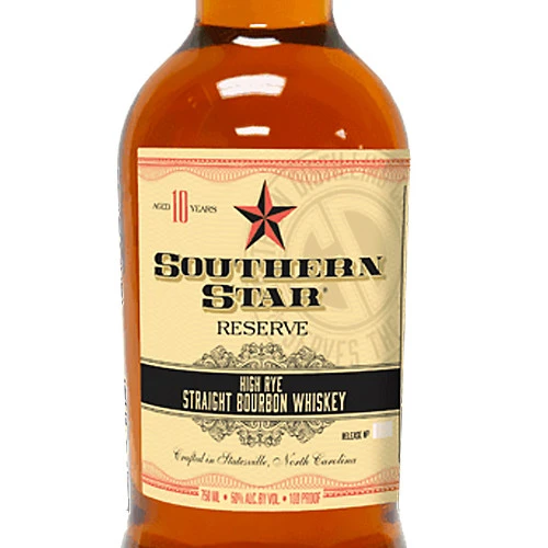 Southern Star Reserve High Rye Straight Bourbon Whiskey 2 Southern Star Reserve High Rye Straight Bourbon Whiskey - Image 2