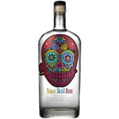 Sugar Skull Tribal Silver Rum